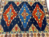 Load image into Gallery viewer, 5.6 x 6.3 Chechen Kazak Handmade Rug Natural Wool #F-6654