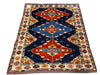 Load image into Gallery viewer, 5.6 x 6.3 Chechen Kazak Handmade Rug Natural Wool #F-6654