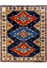 Load image into Gallery viewer, 5.6 x 6.3 Chechen Kazak Handmade Rug Natural Wool #F-6654