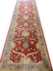 Load image into Gallery viewer, 3.9 x 13.4 Handmade Runner Chobi Peshawar Natural Wool Runner Rug #F-6655