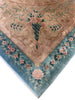 Load image into Gallery viewer, 8.4 x 11.7 Art Deco Chinese Rug GREEN GOLD #F-6656