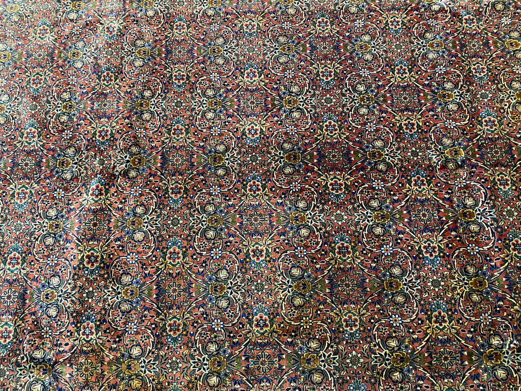 8.1 x 11.5 Finest Handmade Persian Bijar Wool Rug 260 KPSI #B-74971