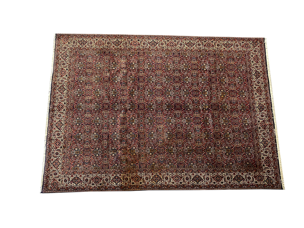 8.1 x 11.5 Finest Handmade Persian Bijar Wool Rug 260 KPSI #B-74971
