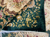 Load image into Gallery viewer, 8 x 10 French Aubusson Handmade Rug Bamboo Silk Dark GREEN #PIX-21890