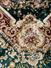 Load image into Gallery viewer, 8 x 10 French Aubusson Handmade Rug Bamboo Silk Dark GREEN #PIX-21890