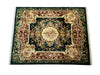 Load image into Gallery viewer, 8 x 10 French Aubusson Handmade Rug Bamboo Silk Dark GREEN #PIX-21890