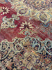 Load image into Gallery viewer, 6.6 x 10.4 Antique Persian Kermanshah Rug WORN #F-6658