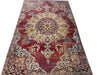 Load image into Gallery viewer, 6.6 x 10.4 Antique Persian Kermanshah Rug WORN #F-6658
