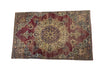 Load image into Gallery viewer, 6.6 x 10.4 Antique Persian Kermanshah Rug WORN #F-6658