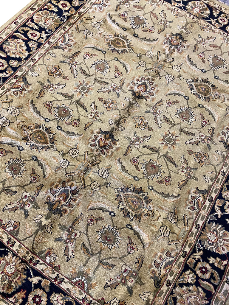 8.4 x 10 New Handmade Wool Jaipour Rug GREEN BLACK #F-6659