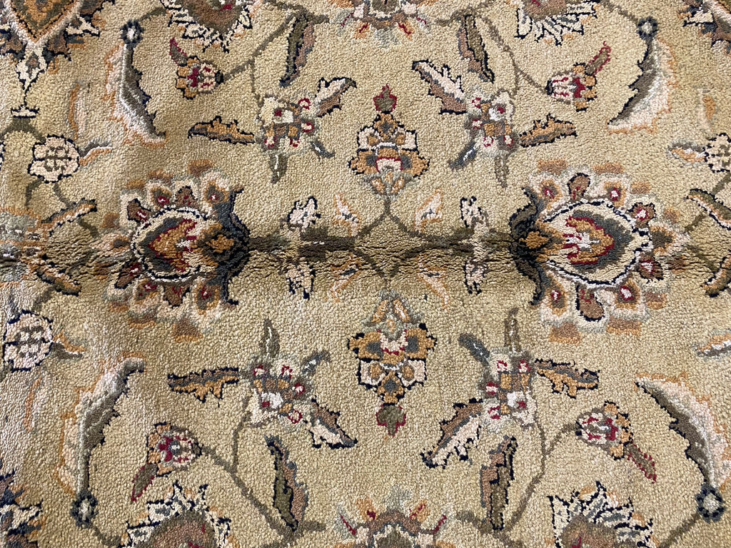 8.4 x 10 New Handmade Wool Jaipour Rug GREEN BLACK #F-6659