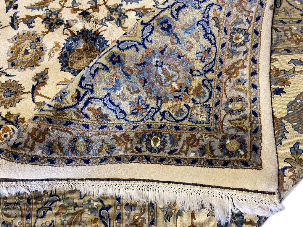 9 x 12 Persian Kashan Rug IVORY #F-6660