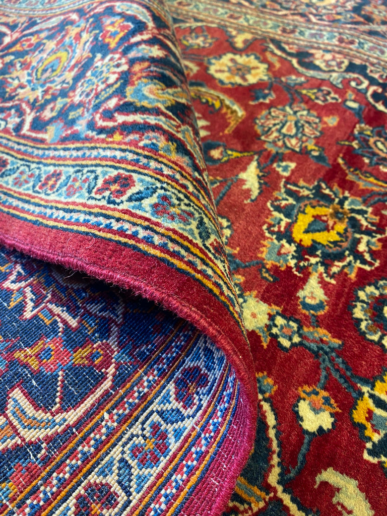 4.6 x 7.1 Authentic Persian Kashan Quality Rug #F-6662