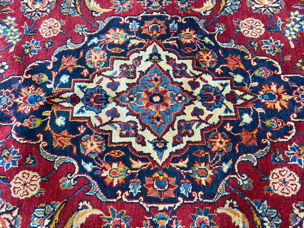 4.6 x 7.1 Authentic Persian Kashan Quality Rug #F-6662