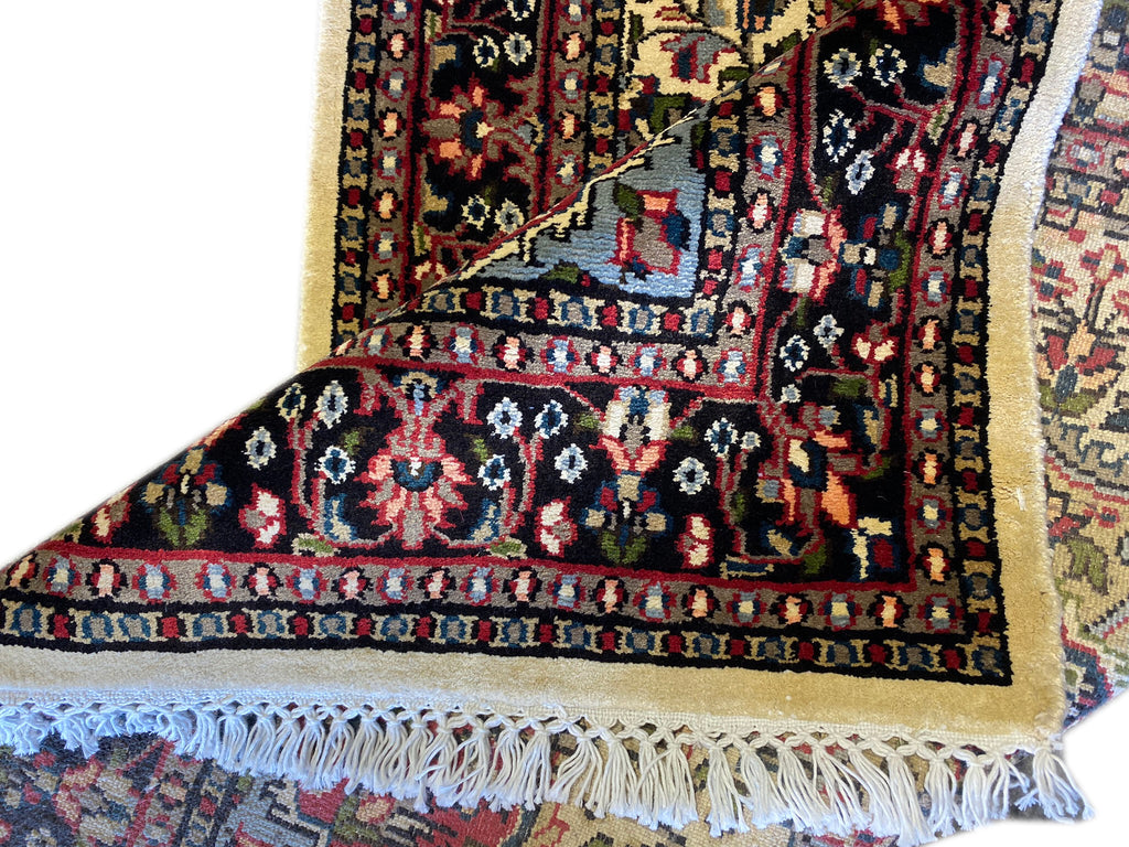 13' Feet long Runner handmade Kashmir Bamboo Silk #F-6667