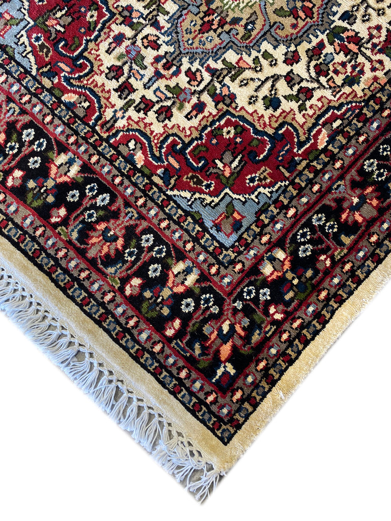 13' Feet long Runner handmade Kashmir Bamboo Silk #F-6667