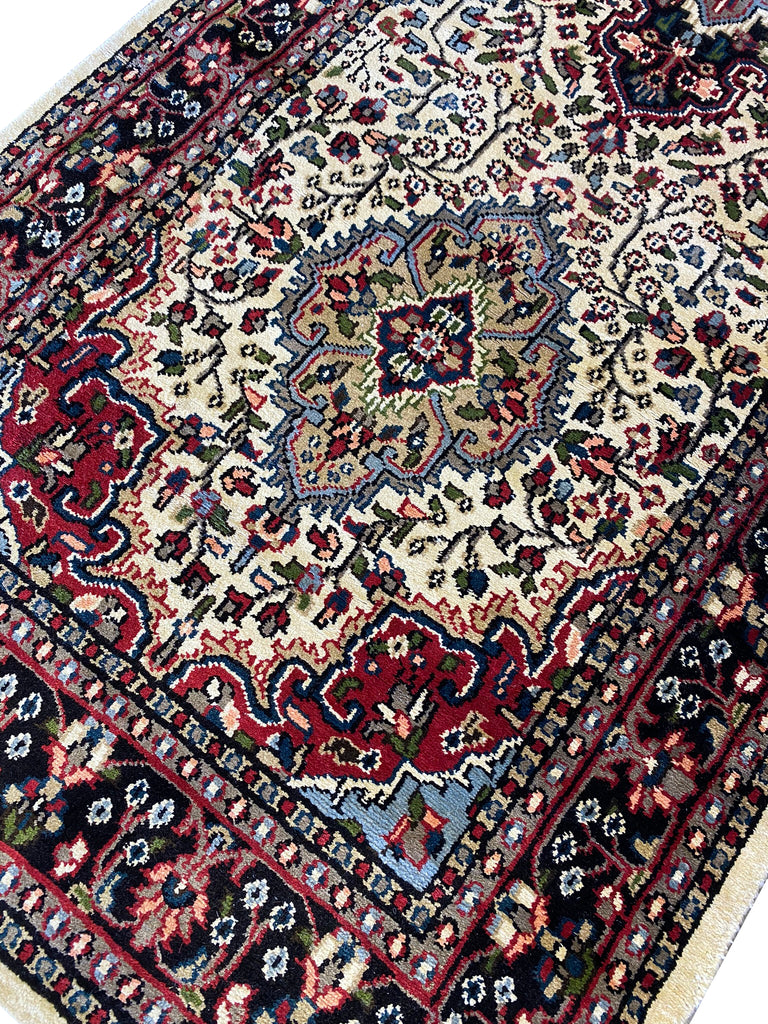 13' Feet long Runner handmade Kashmir Bamboo Silk #F-6667