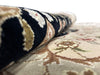 Load image into Gallery viewer, 12.5 x 18 Large Ivory Silk &amp; Wool Tabriz Rug 5844