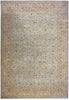 Load image into Gallery viewer, 13.7 x 18.11 LIGHTGREEN Neutral Chobi Peshawar Rug Ziglar Oversize Carpet #PIX-15432
