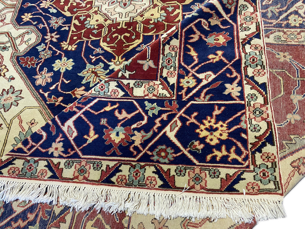 8 x 10.2 New Serapi Rug Handmade Wool #F-6671