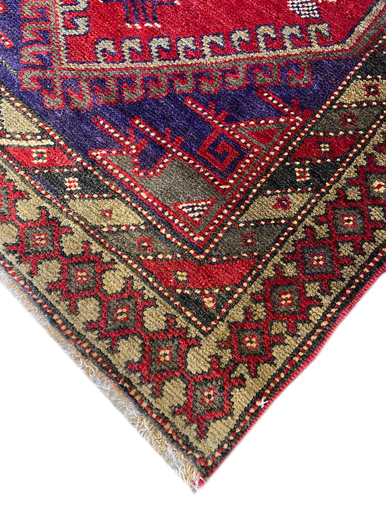16' Feet long Runner Afghan Tribal Wool Area Rug #F-6674