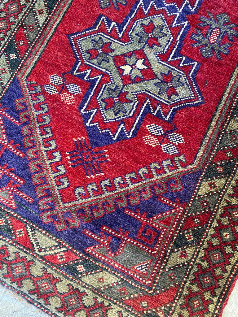 16' Feet long Runner Afghan Tribal Wool Area Rug #F-6674