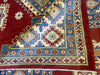 Load image into Gallery viewer, 9 x 12 Super Kazak Silky Quality Wool Handmade Afghan  Rug  #PIX-24260