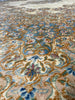 Load image into Gallery viewer, 11.5 x 11.8 Ivory SQUARE Authentic Persian Craftsmanship Kerman Rug 23666