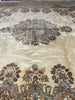 Load image into Gallery viewer, 11.5 x 11.8 Ivory SQUARE Authentic Persian Craftsmanship Kerman Rug 23666
