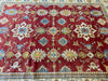 Load image into Gallery viewer, 9 x 12.5 SUPER Handmade Fine Silky Wool Kazak Rug #PIX-24382
