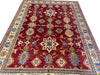 Load image into Gallery viewer, Handmade-Fine-Silky-Wool-Kazak-Rug.jpg
