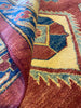 Load image into Gallery viewer, Luxurious-Handmade-Kazak-Afghan-Rug.jpg