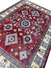 Load image into Gallery viewer, Luxurious-Handmade-Kazak-Afghan-Rug.jpg