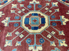 Load image into Gallery viewer, Luxurious-Handmade-Kazak-Afghan-Rug.jpg