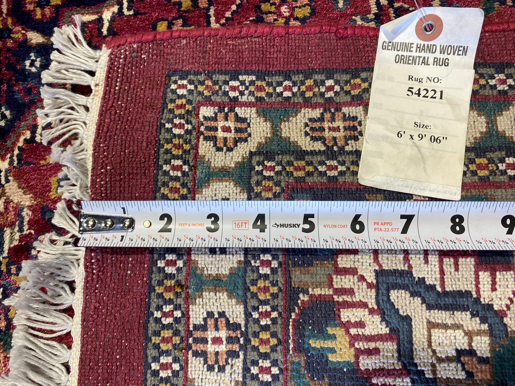 6' x 9' Kashmir Handmade Rug Bamboo SILK #LA-54221