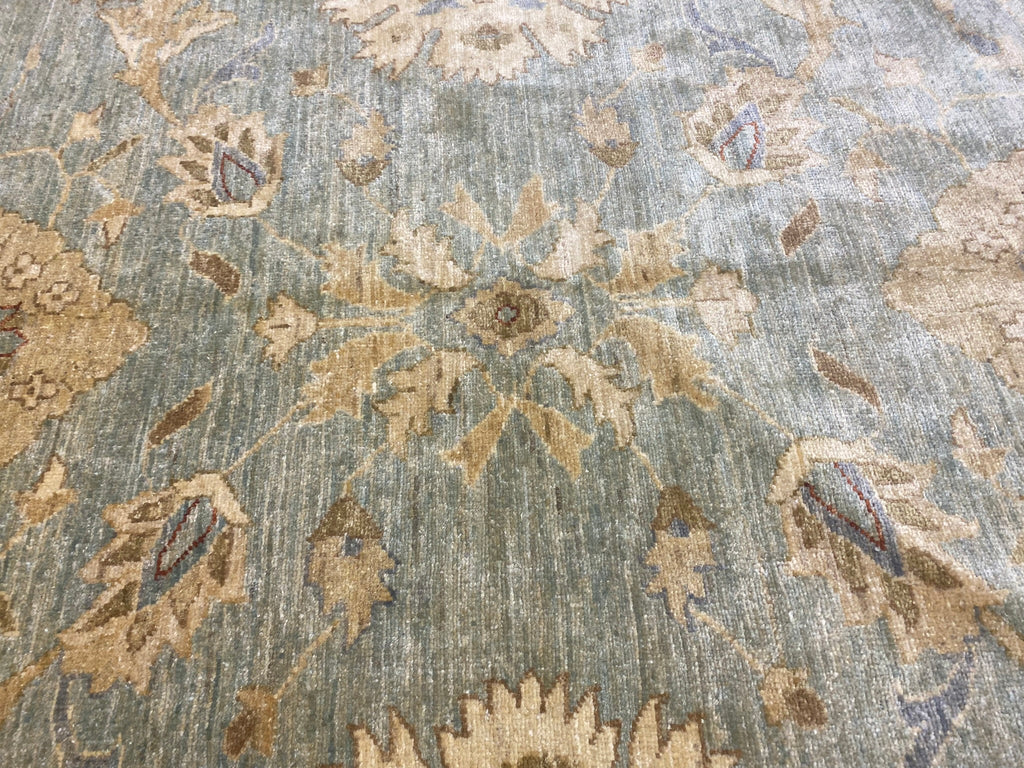 13.10 x 15.9 SQUAIRSH Neutral Chobi Peshawar Large Rug 15416