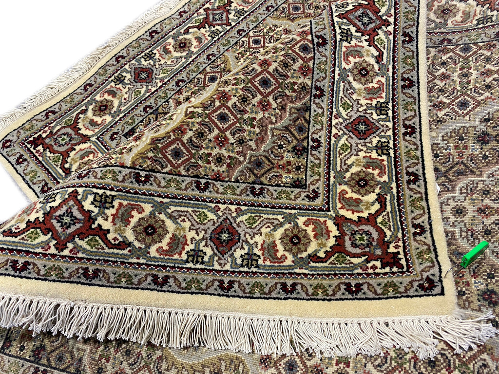 3' x 5' Fine-Wool-Silk-Tabriz-Mahi-Handmade-India-Area-Rug.jpg