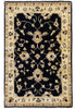 Load image into Gallery viewer, BLACK-Chobi-Peshawar-Hadmade-Rug.jpg