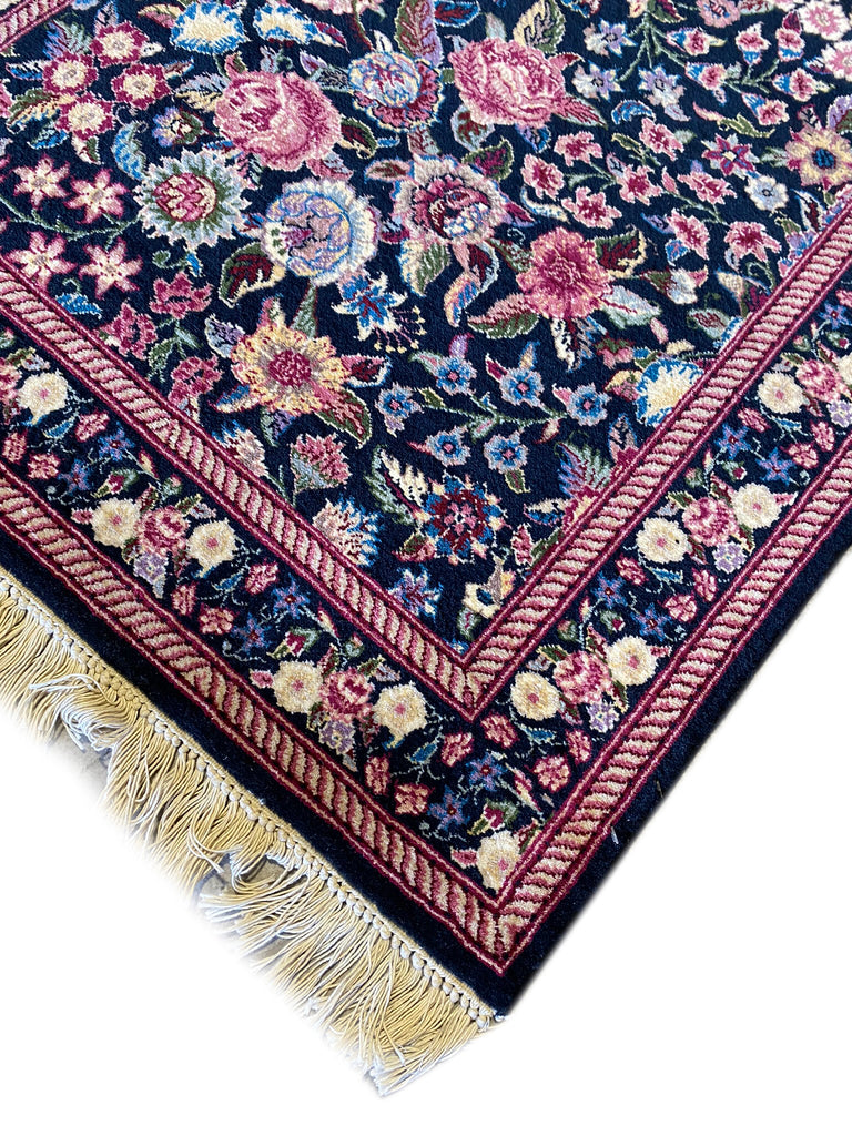 2.7 x 5.10 Beautiful Handmade Jaipour Rug COLORFUL FLORAL  #F-6689