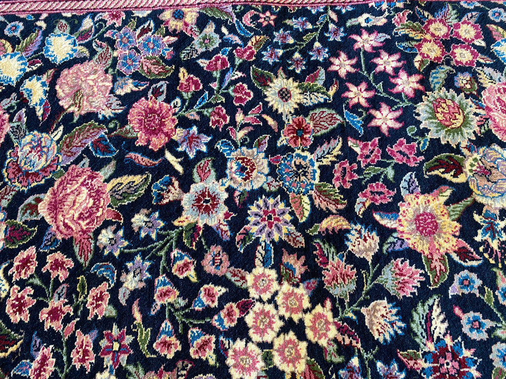 2.7 x 5.10 Beautiful Handmade Jaipour Rug COLORFUL FLORAL  #F-6689