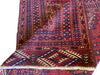 Load image into Gallery viewer, 3.8 x 5.6 Red Semi Antique Bokhara Rug 23679