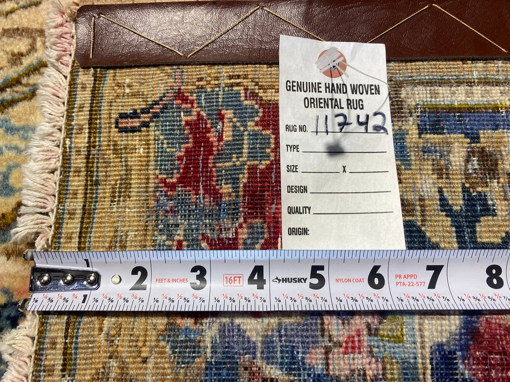 8 x 10.5 Semi-Antique Classic Persian Kerman Rug #PIX-11742