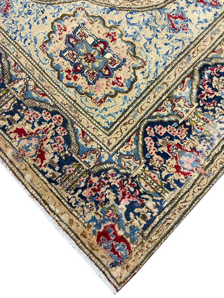 8 x 10.5 Semi-Antique Classic Persian Kerman Rug #PIX-11742