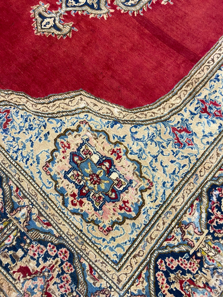 8 x 10.5 Semi-Antique Classic Persian Kerman Rug #PIX-11742