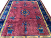 Load image into Gallery viewer, 10 x 13 Antique ART DECO Chinese Rug Plum #F-6733