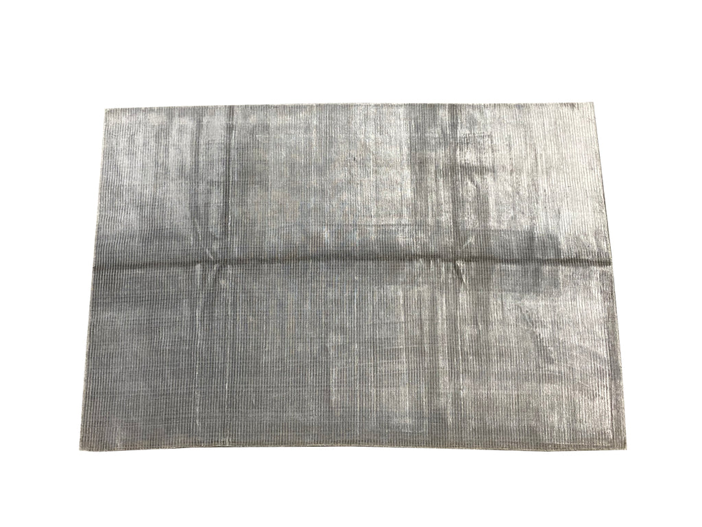 6.2 x 9.2 Handmade Modern Rug Bamboo Silk GRAY #F-6735