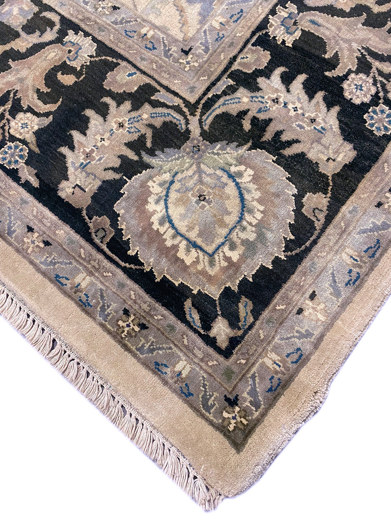 8.2 x 10.4 Handmade Jaipour Rug Champaign #F-6737