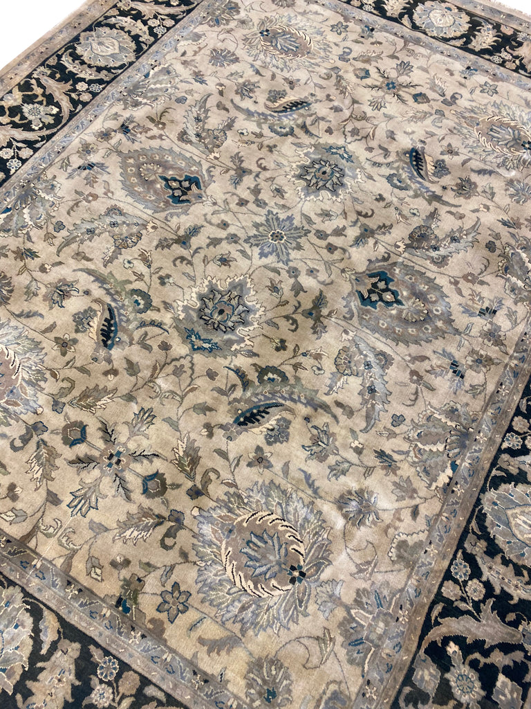 8.2 x 10.4 Handmade Jaipour Rug Champaign #F-6737