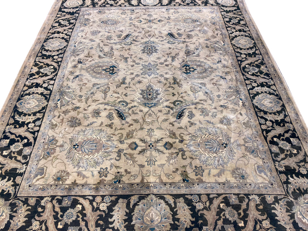 8.2 x 10.4 Handmade Jaipour Rug Champaign #F-6737