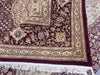 Load image into Gallery viewer, 7.9 x 9.9 Quality Handmade Wool &amp; Silk Mahi Tabriz Rug BURGUNDY #F-6738